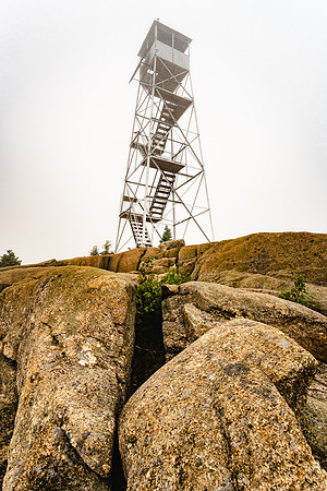 20220809-JAH03824: Hurricane Mountain Fire Tower.
