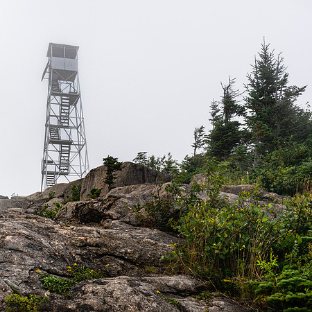 20220809-JAH03814: Hurricane Mountain Fire Tower.