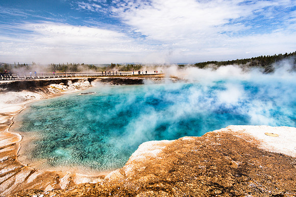 20180912-JAH04068:  Grand Prismatic Spring in Yellowstone National Park.