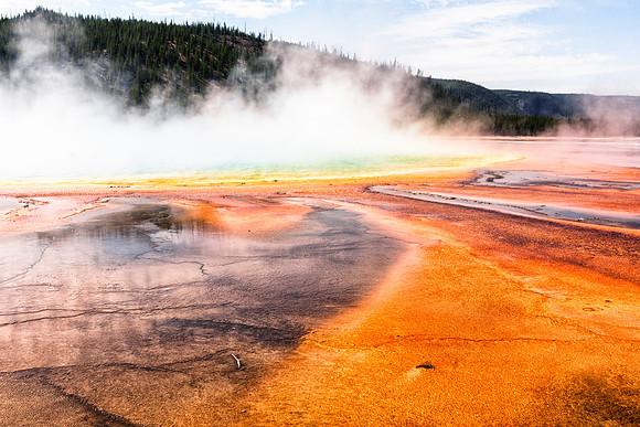 20180912-JAH04102:  Grand Prismatic Spring in Yellowstone National Park.