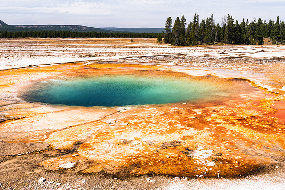 20180912-JAH04128:  Grand Prismatic Spring in Yellowstone National Park.