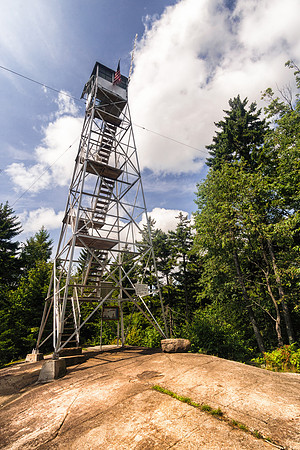 20180819-JAH01776: Stillwater fire observation tower, Adirondacks NY.