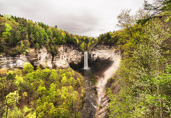 20170429-JAH02717: Taughannock Falls near Cayuga Lake NY.
