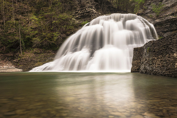 20170429-JAH02781: Lower Falls at Robert Treman State Park NY.