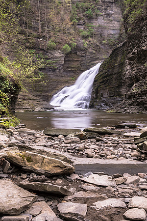 20170429-JAH02938:  : Lucifer Falls at Robert Treman State Park NY.