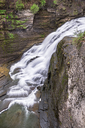 20170429-JAH03001: Lucifer Falls at Robert Treman State Park NY.