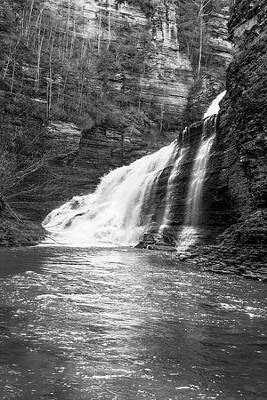 20170423-JAH02703: The bottom of Lucifer Falls in Robert Treman State Park NY.