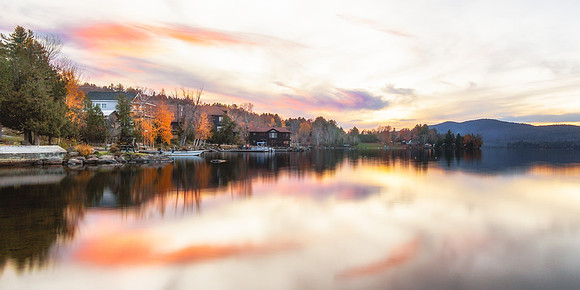 20171021-JAH07331: Blue Mountain Lake, Adirondacks NY. (2x1 image size)