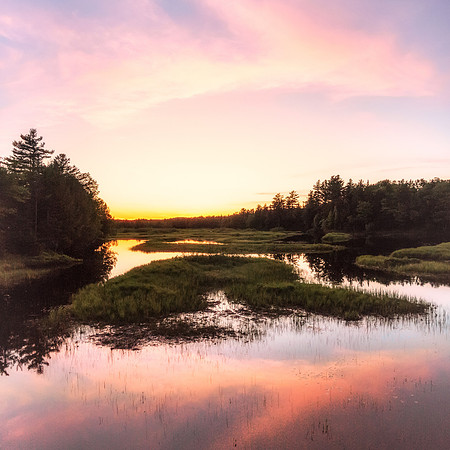 20180611-JAH09960: The Moose River in Old Forge, Adirondacks NY.