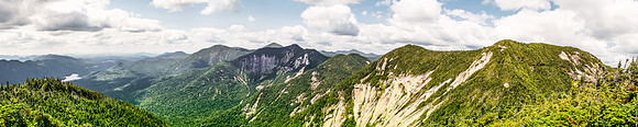20140809-DSC2863: View of the Great Range from Gothics Mtn, ADK NY (Email for wide Print/Metal!)