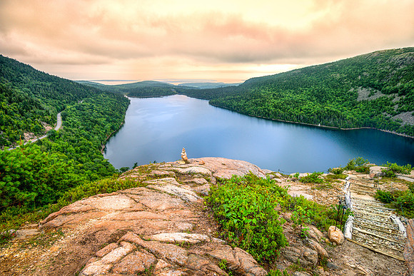 20170819-JAH05658: Jordan Pond in Acadia National Park, Maine