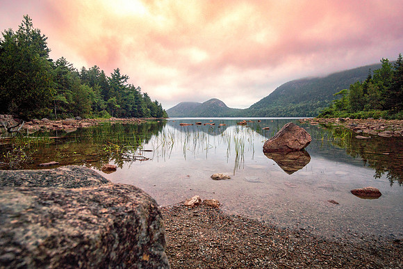 20170819-JAH05717: Jordan Pond in Acadia National Park, Maine