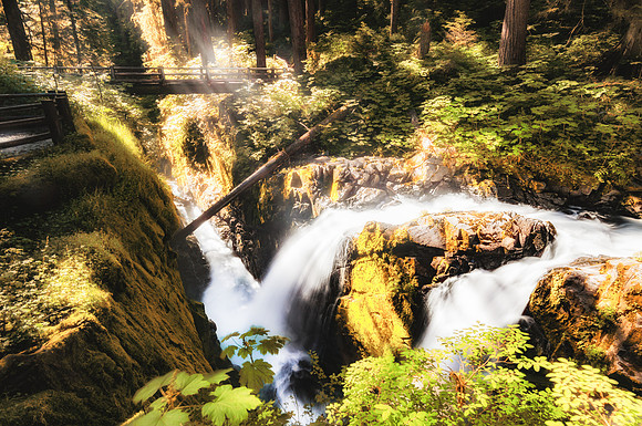 20160626-DSC2432: Sol Duc Falls in Olympic National Park, Washington.