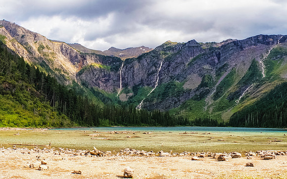 20140830-DSC3672:  Avalanche Lake in Glacier National Park, Montana.