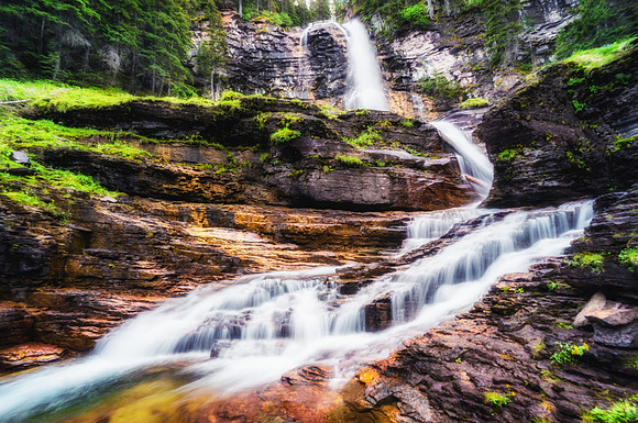 20140901-DSC4366: Virginia Falls in Glacier National Park, Montana.