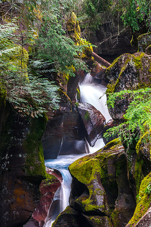 20140830-DSC3592: Avalanche Gorge in  Glacier National Park, Montana.