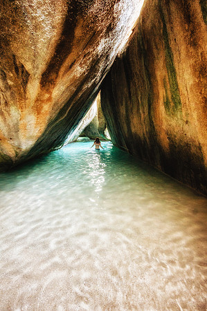 20160303-DSC0124: The Baths on Virgin Gorda, British Virgin Islands.