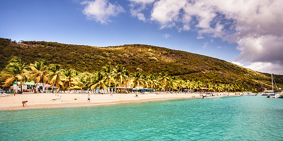 20160303-DSC0261: Jost van Dyke, home of the Soggy Dollar Bar, British Virgin Islands. (2x1 size)