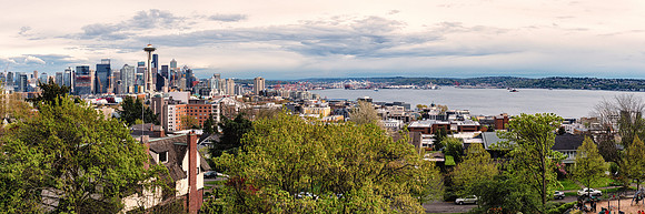 20190415-JAH06888(3x1): Seattle city skyline from Kerry Park.