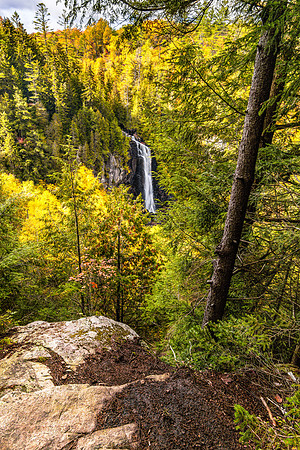 JAH00781: OK Slip Falls in Indian Lake, Adirondacks New York.