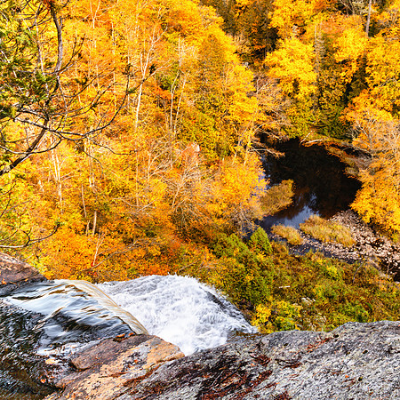 JAH00878: OK Slip Falls in Indian Lake, Adirondacks New York.