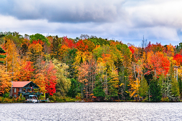 20191004-JAH00946:  Lake Abanakee in the town of Indian Lake, Adirondacks New York.