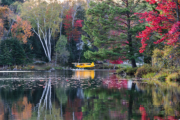 20191005-JAH01306: Adirondack Lake @ Byron Park in the town Indian Lake NY.