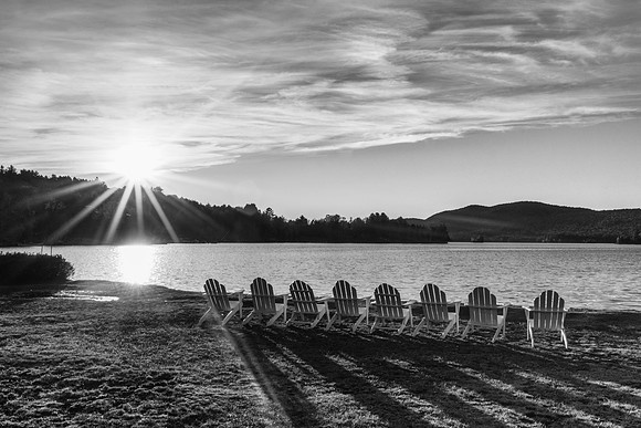 20191008-JAH02217: Curry's Cottages in Blue Mountain Lake, Adirondacks NY.