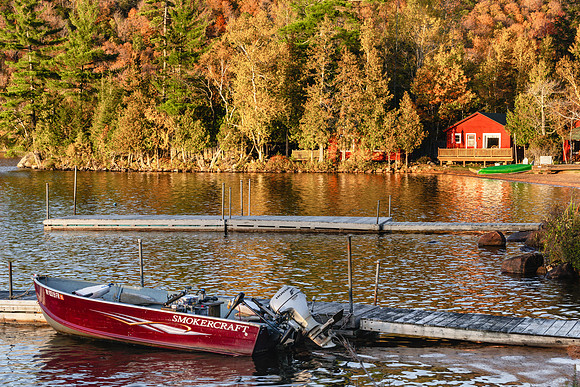 20191008-JAH02233: Curry's Cottages in Blue Mountain Lake, Adirondacks NY.