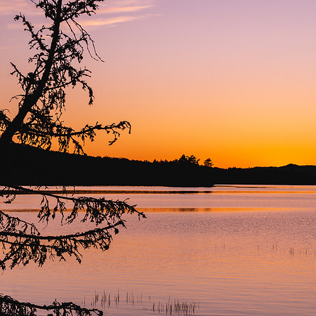 20191008-JAH02254: Golden Beach campground and Raquette Lake, Adirondacks NY.