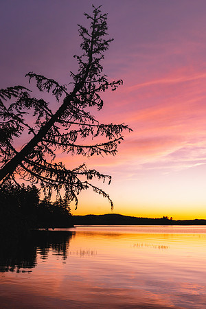 20191008-JAH02278: Golden Beach campground and Raquette Lake, Adirondacks NY.
