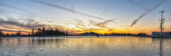 20191116-JAH02633-1x3: Mid November at Cobbs Hill Reservoir in Rochester, New York.