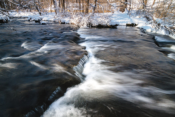 20200209-JAH03396: Winter time at Allen's Creek in Rochester, NY.