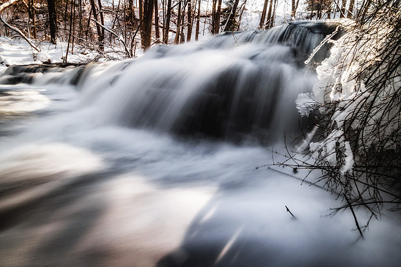 20200209-JAH03404: Winter time at Allen's Creek in Rochester, NY.
