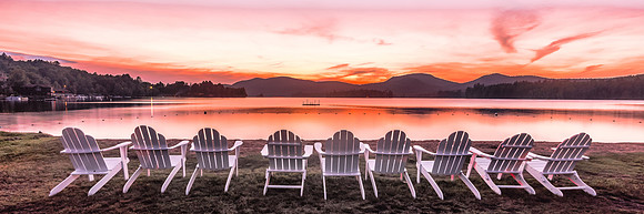 20180820-JAH02324-v2: Perfect relaxing spot just outside Curry's Cottages in Blue Mountain Lake, ADK