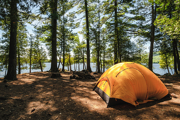 20200608-JAH05120: Blue Mountain Lake, Adirondacks NY.  DEC Long Island Camp site #1