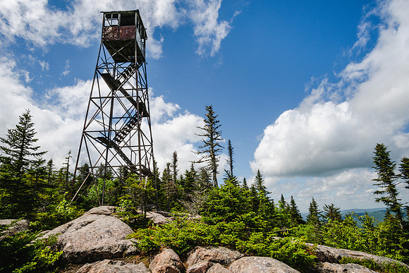 20200611-JAH05959: Loon Lake Mountain Fire Tower, Adirondacks NY.