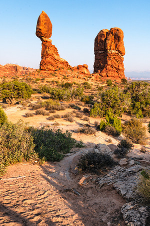 20200819-JAH07147: Balanced Rock in Arches National Park, Utah.