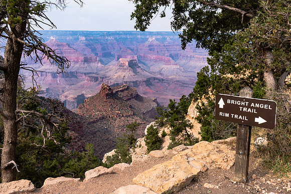 20200821-JAH07995: Bright Angel Trail, Grand Canyon Arizona.
