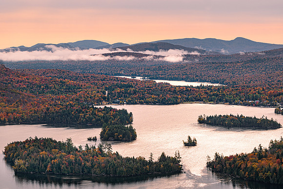 20201004-JAH09924: Blue Mtn Lake shot from Castle Rock.